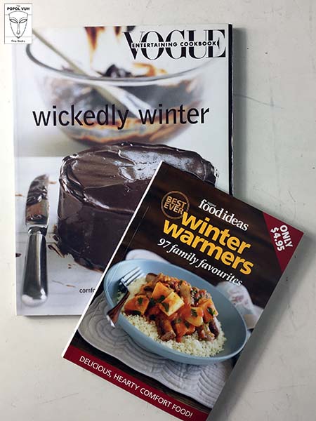 Collection Of Winter Warmers Cookbooks